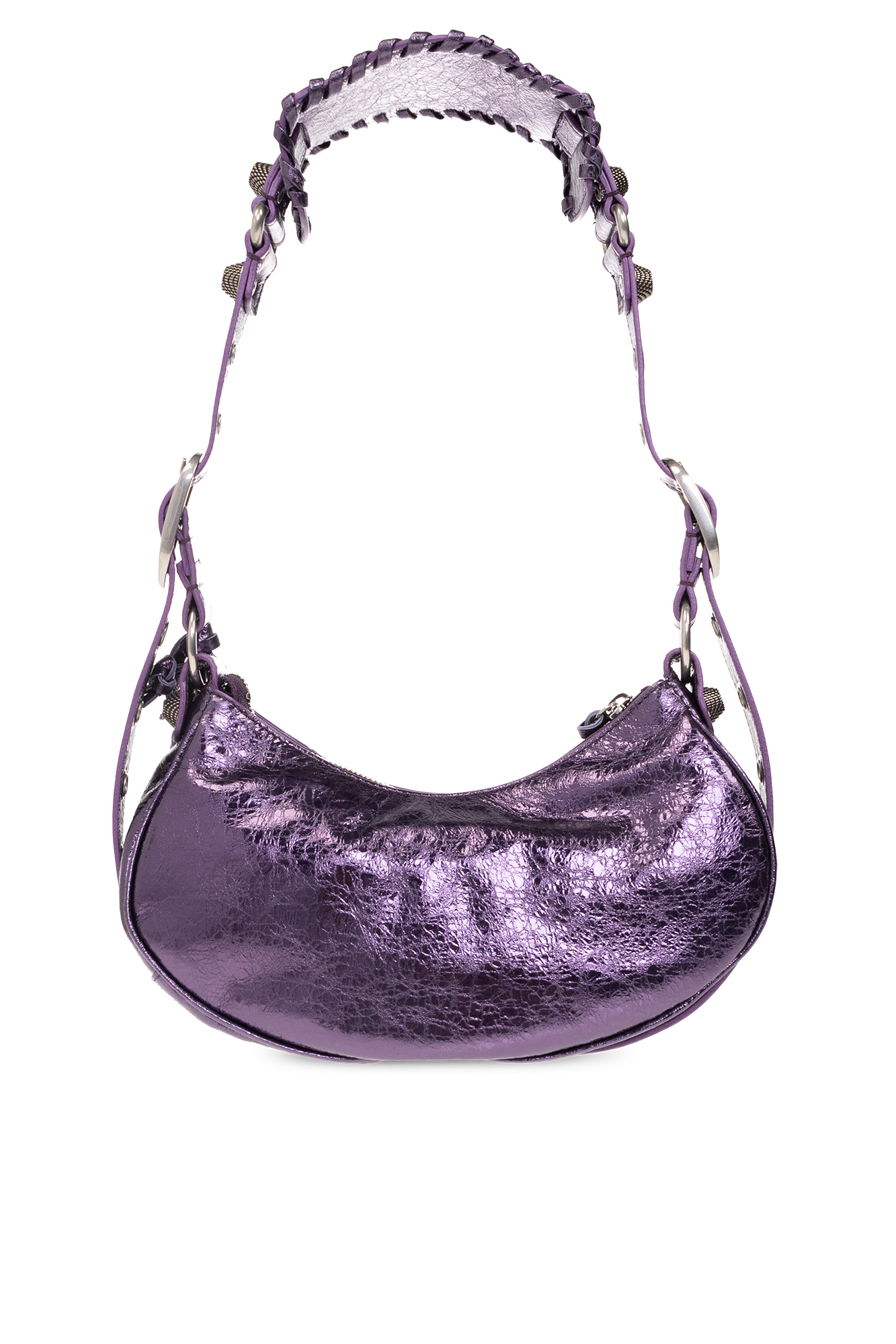 Purple 'Le Cagole XS' shoulder bag Balenciaga